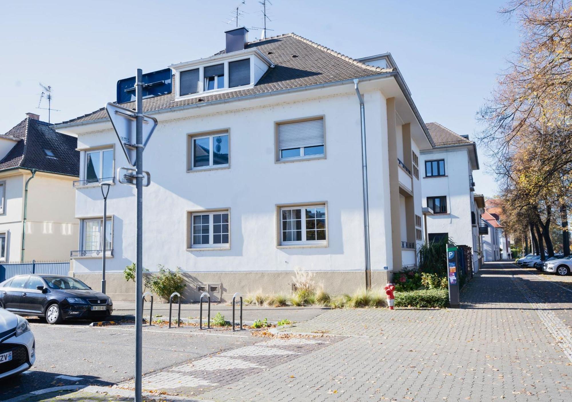 Charmant Appartement Avec Terrasse Dans Villa Страсбург Екстер'єр фото